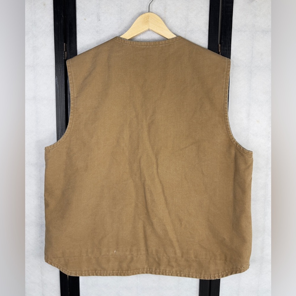 Carhartt vintage Tan Utility Vest XL - Picture 2 of 5